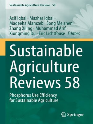 cover image of Sustainable Agriculture Reviews 58